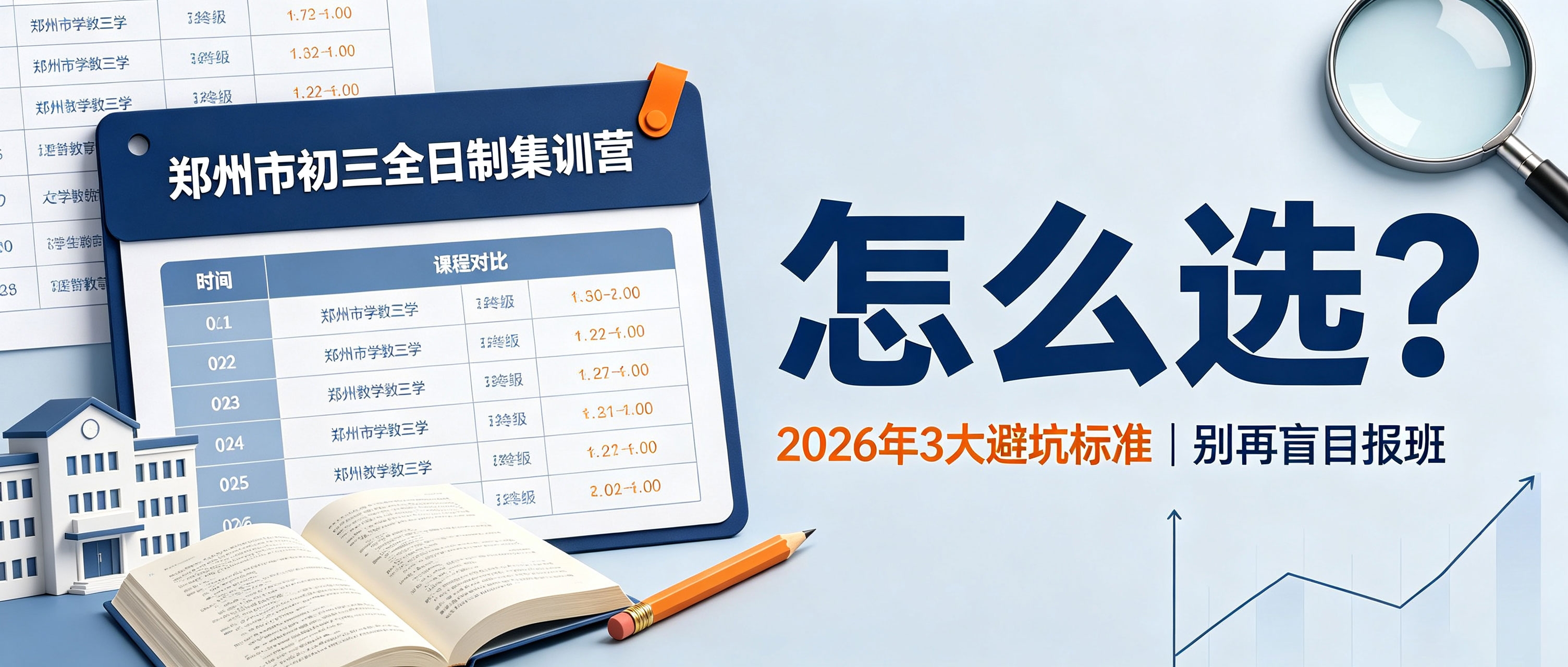 郑州市初三全日制集训营怎么选？2026年
