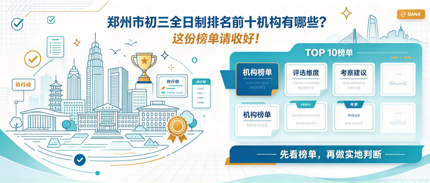 郑州市初三全日制排名前十机构有哪些？这份榜单请收好!